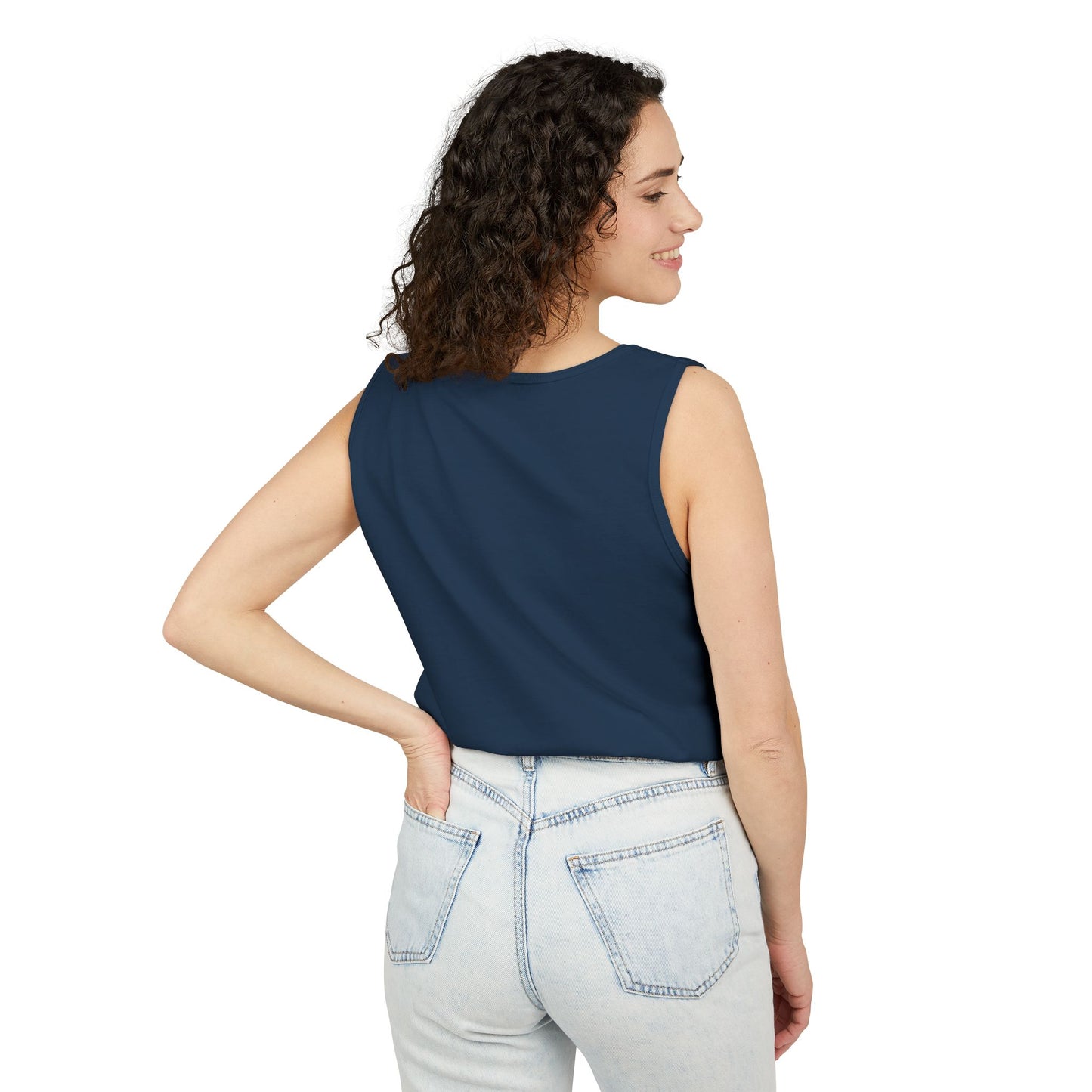 Molten Classic [Color Logo] Unisex Garment-Dyed Tank Top