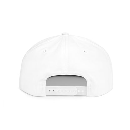 Embroidered Flat Bill Snapback [Mono Logo]