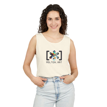 Molten Classic [Color Logo] Unisex Garment-Dyed Tank Top