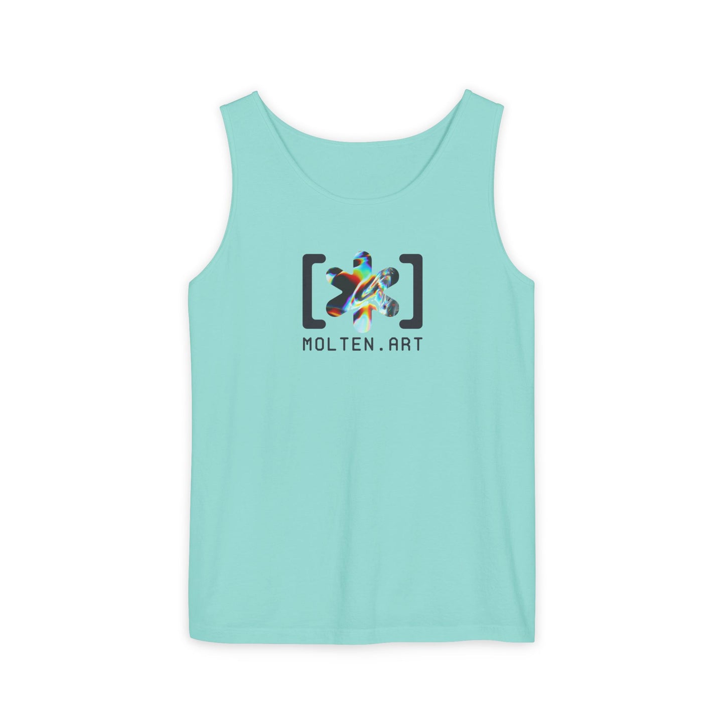 Molten Classic [Color Logo] Unisex Garment-Dyed Tank Top